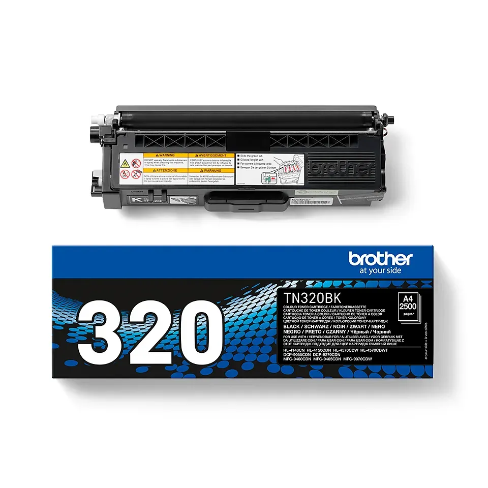 BROTHER TN-320BK originální toner černý - 2.5K