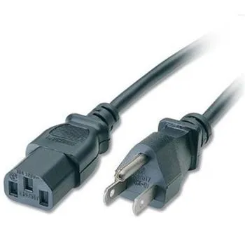 PremiumCord Kabel síťový k počítači 2m s USA zástrčkou