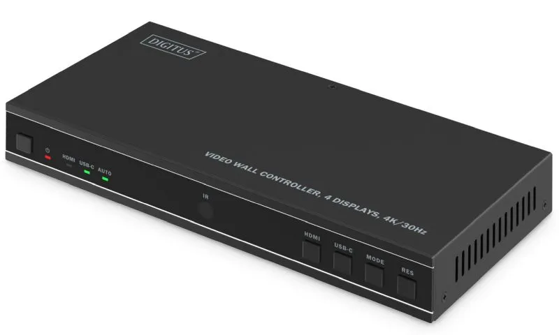 DIGITUS Video Wall Controller, 4 Displays, 4K/30Hz