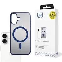 3mk ochranný kryt Frosty MagCase Blue pro Apple iPhone 17