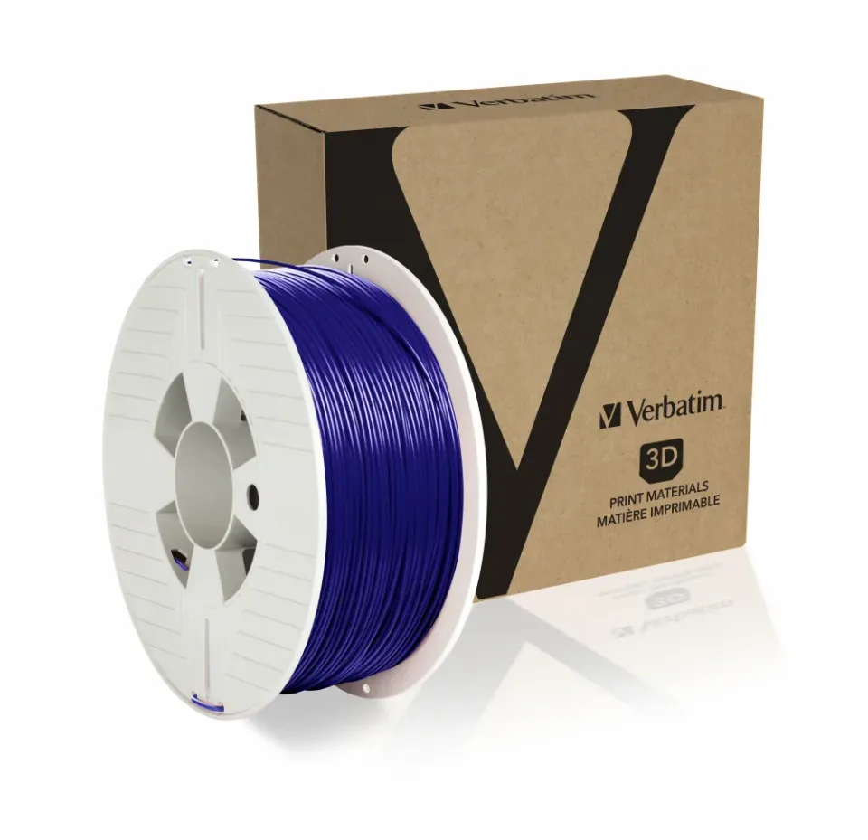 VERBATIM 3D Printer Filament PET-G 1.75mm, 327m, 1kg blue