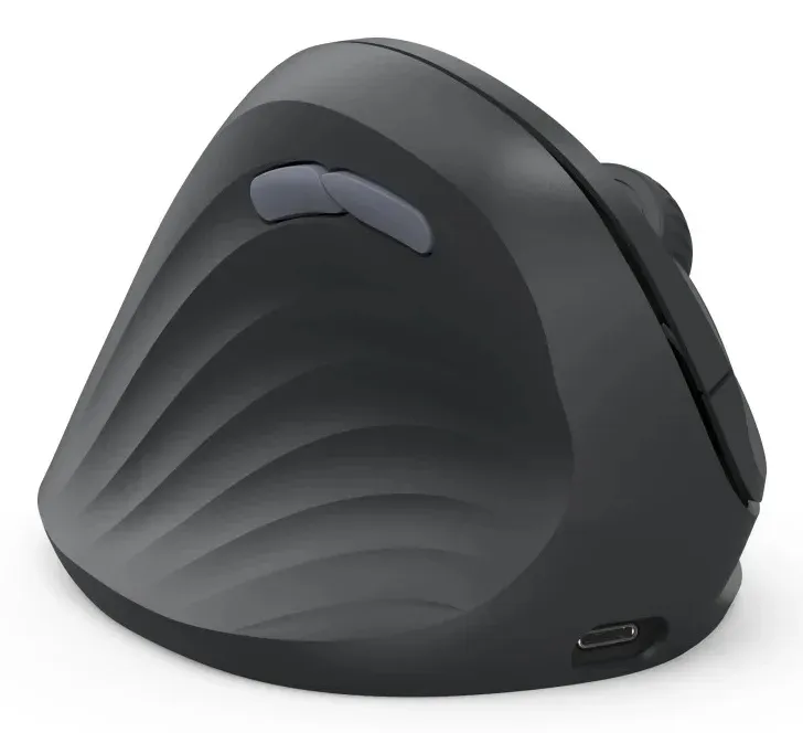 Hama vertikální ergonomická bezdrátová myš EWM-600L, pro leváky, nabíjecí, Multi Device