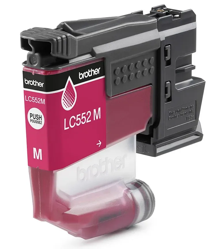 Brother LC-552M (inkoust purple, 550 str.)