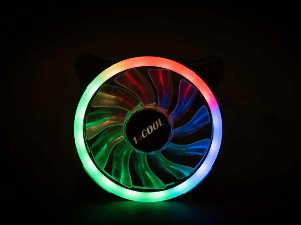 1stCOOL ventilátor AURA EVO ARGB Double RING 120mm (do CASE)