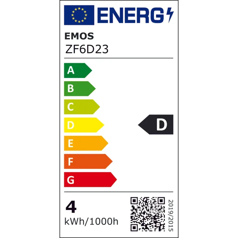 EMOS LED FLM MINI GL 3,4W(40W) 470lm E27 NW