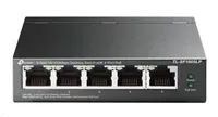 TP-Link switch TL-SF1005LP v3.40 (P/N:1700000439) (5x100Mb/s, 4xPoE, 41W, fanless)