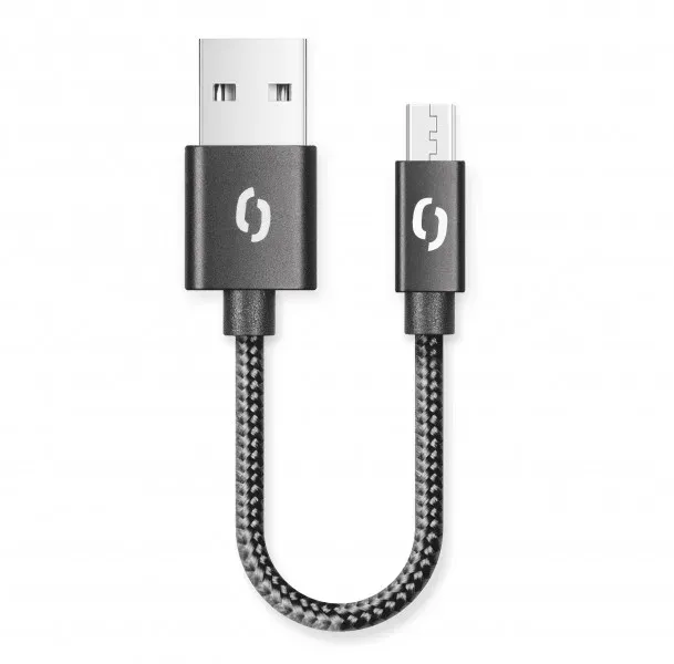 ALIGATOR PREMIUM 2A kabel, Micro USB 50cm, černý