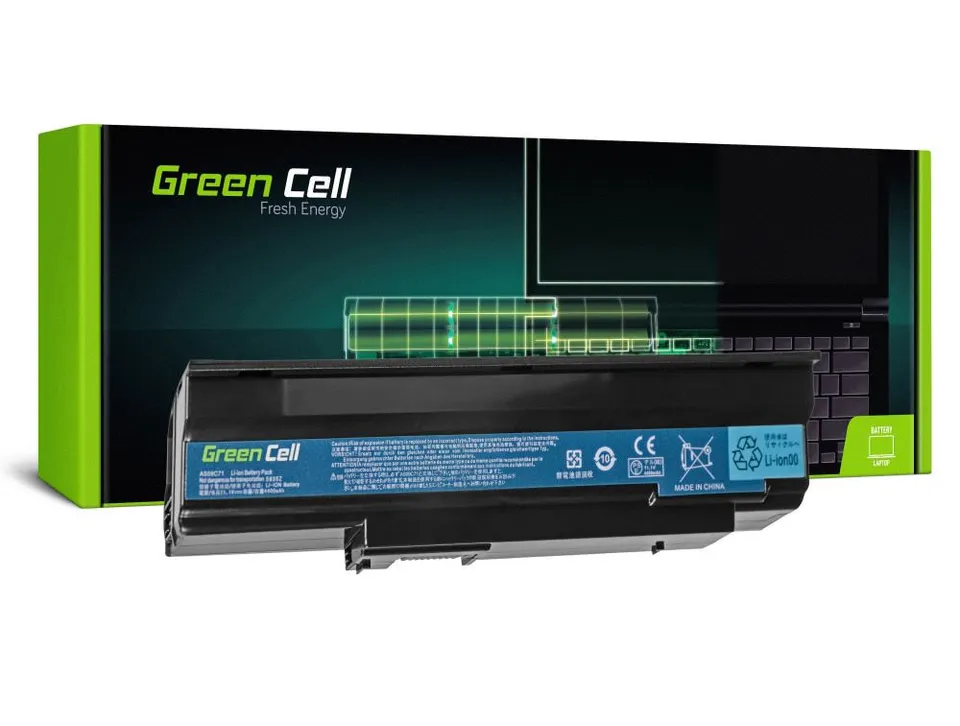 Green Cell Battery AS09C31 AS09C71 ZR6 for Acer eMachines E528 E728 Extensa 5235