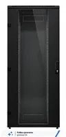 TRITON 19" rozvaděč stojanový RMA 42U 600x1000, 800kg, skleněné dveře, svařovaný, černý