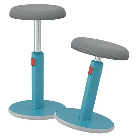 LEITZ Ergonomická balanční židle pro sezení/stání ERGO Cosy Stool, klidná modrá