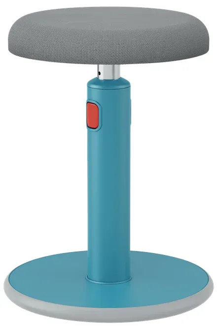 LEITZ Ergonomická balanční židle pro sezení/stání ERGO Cosy Stool, klidná modrá