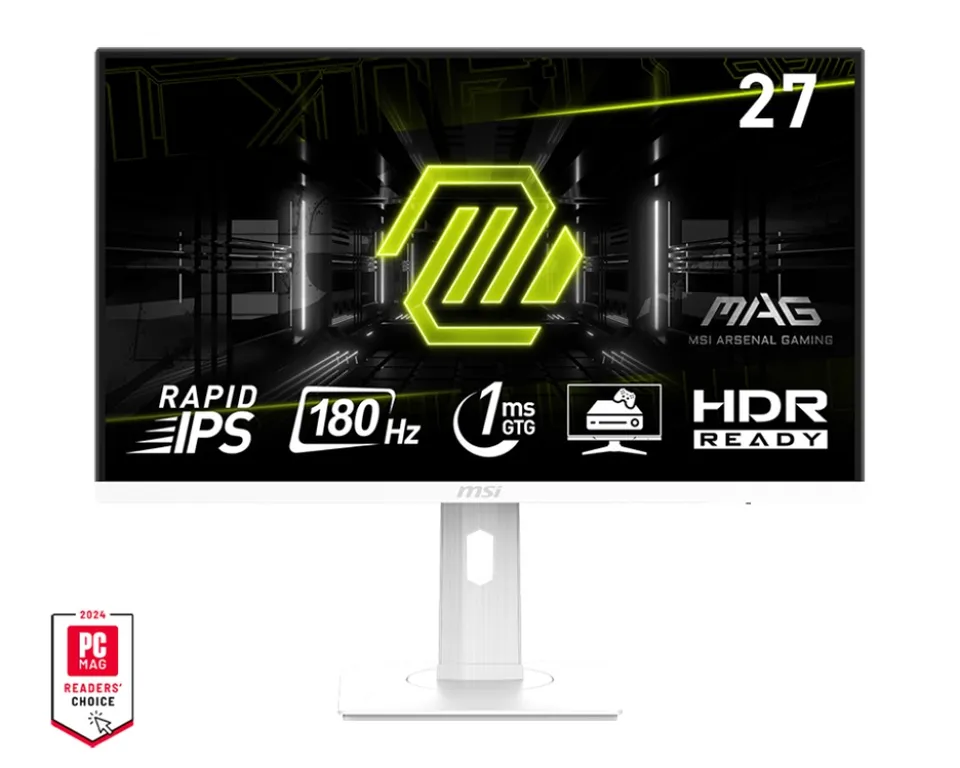 MSI MAG/274PFW/27"/IPS/FHD/180Hz/1ms/White/2R