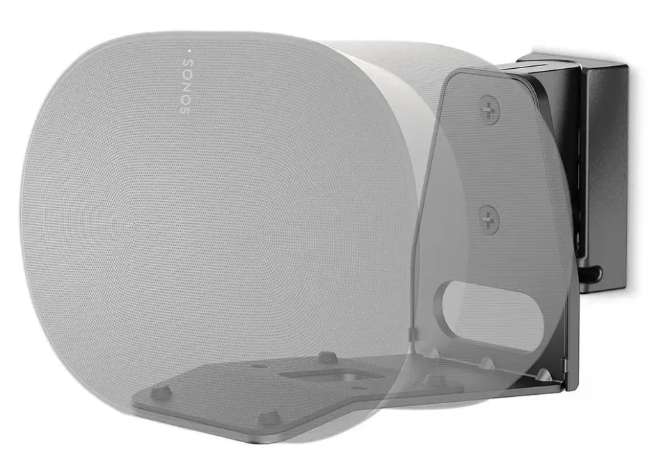NEDIS držák reproduktoru/ kompatibilní se Sonos Era 300/ nástěnná/ 5 kg/ náklon otočný/ naklápěcí/ ABS/ kov/ černá