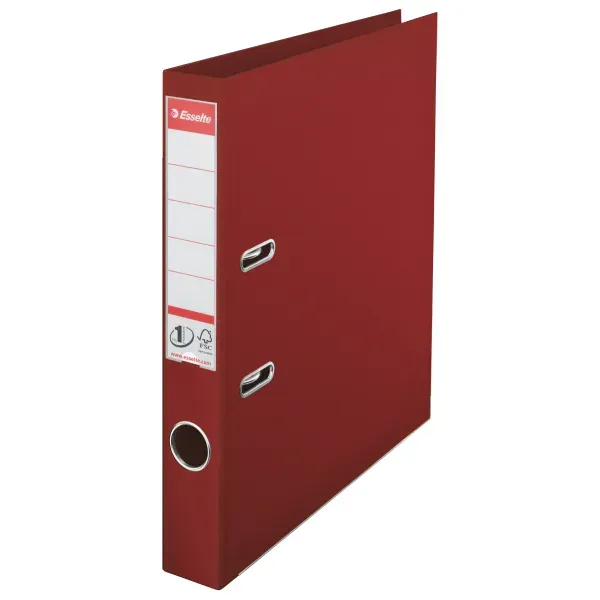 ESSELTE No. 1 pákový pořadač Power A4 50mm červený