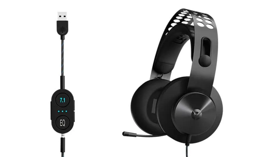 Lenovo sluchátka CONS Legion H500 Pro 7.1 Surround Sound Gaming (tmavě šedá)