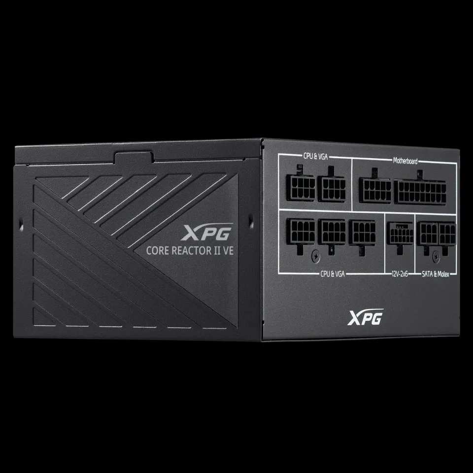 ADATA XPG zdroj CORE REACTOR II VE 750W, 80+ GOLD, Plně Modularní, ATX 3.1