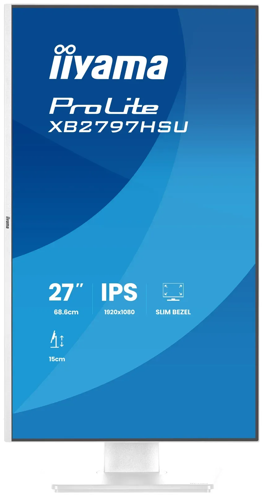 iiyama ProLite/XB2797HSU-W1/27"/IPS/FHD/120Hz/1ms/Bílá/5R