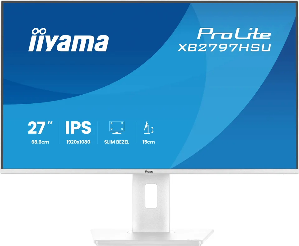 iiyama ProLite/XB2797HSU-W1/27"/IPS/FHD/120Hz/1ms/Bílá/5R