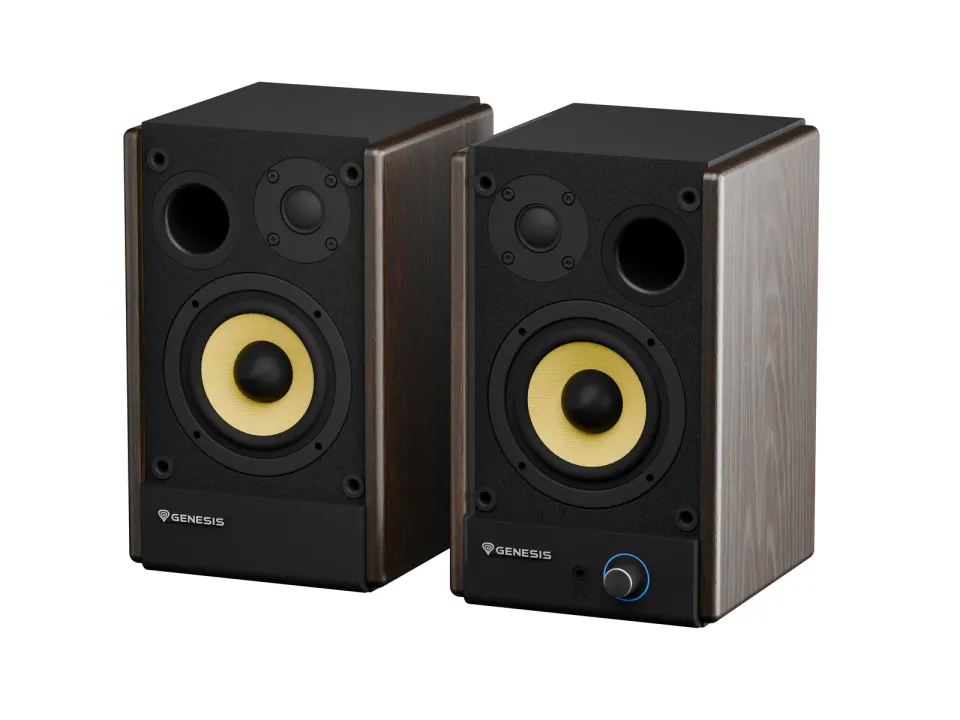 Herní reproduktory Genesis ARSEN 402BT, 60W, Hnědé