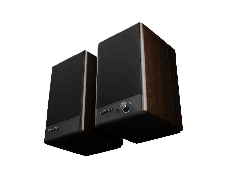 Herní reproduktory Genesis ARSEN 402BT, 60W, Hnědé