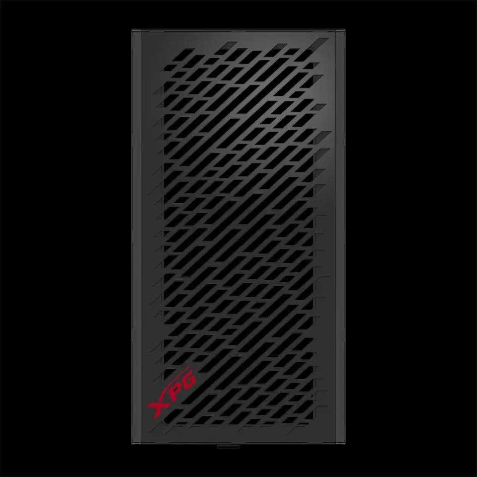 Adata XPG VALOR AIR/Midi Tower/Transpar./Černá