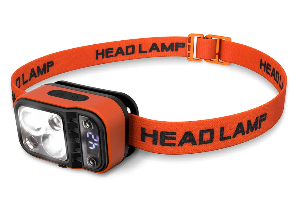 CONNECT IT BLINK 200R LED čelovka, 4 režimy svícení, pohybový senzor,dobíjecí ba