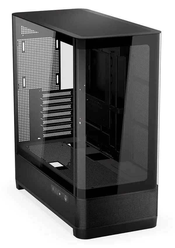 Endorfy Aquarius 8000 Flex, Skříň, E-ATX, 2× USB 3.0, 1× USB-C, panoramatická, z