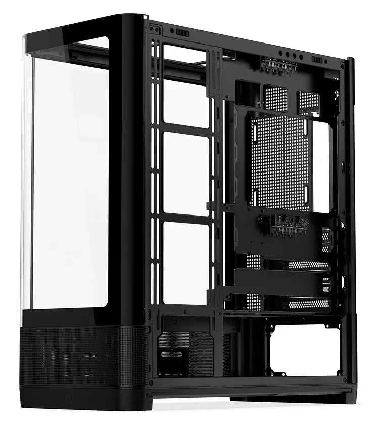 Endorfy Aquarius 8000 Flex, Skříň, E-ATX, 2× USB 3.0, 1× USB-C, panoramatická, z