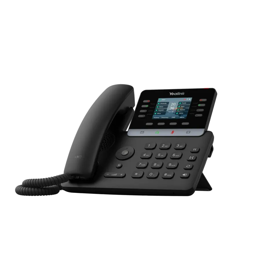 Yealink SIP-T73U SIP telefon, barevný displej 2,8" s rozlišením 320x240, 1x USB, 2 x RJ45 10/100/1000 Mbps, 12x SIP