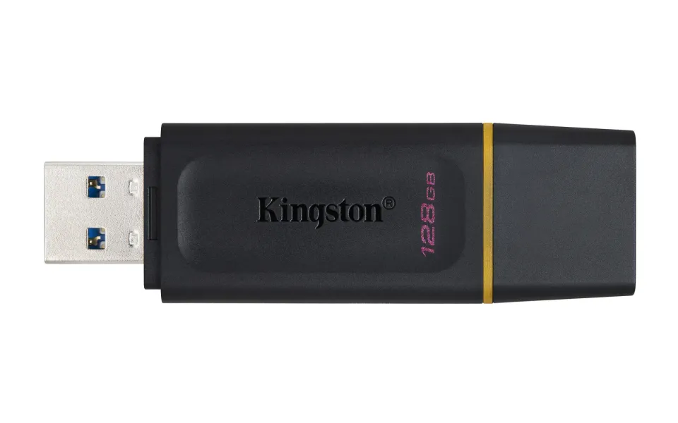 KINGSTON 128GB USB3.2 Gen1 DataTraveler Exodia (Black + Yellow)