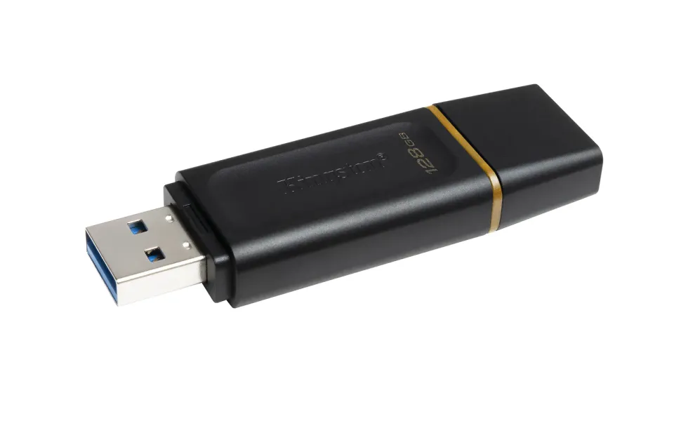 KINGSTON 128GB USB3.2 Gen1 DataTraveler Exodia (Black + Yellow)