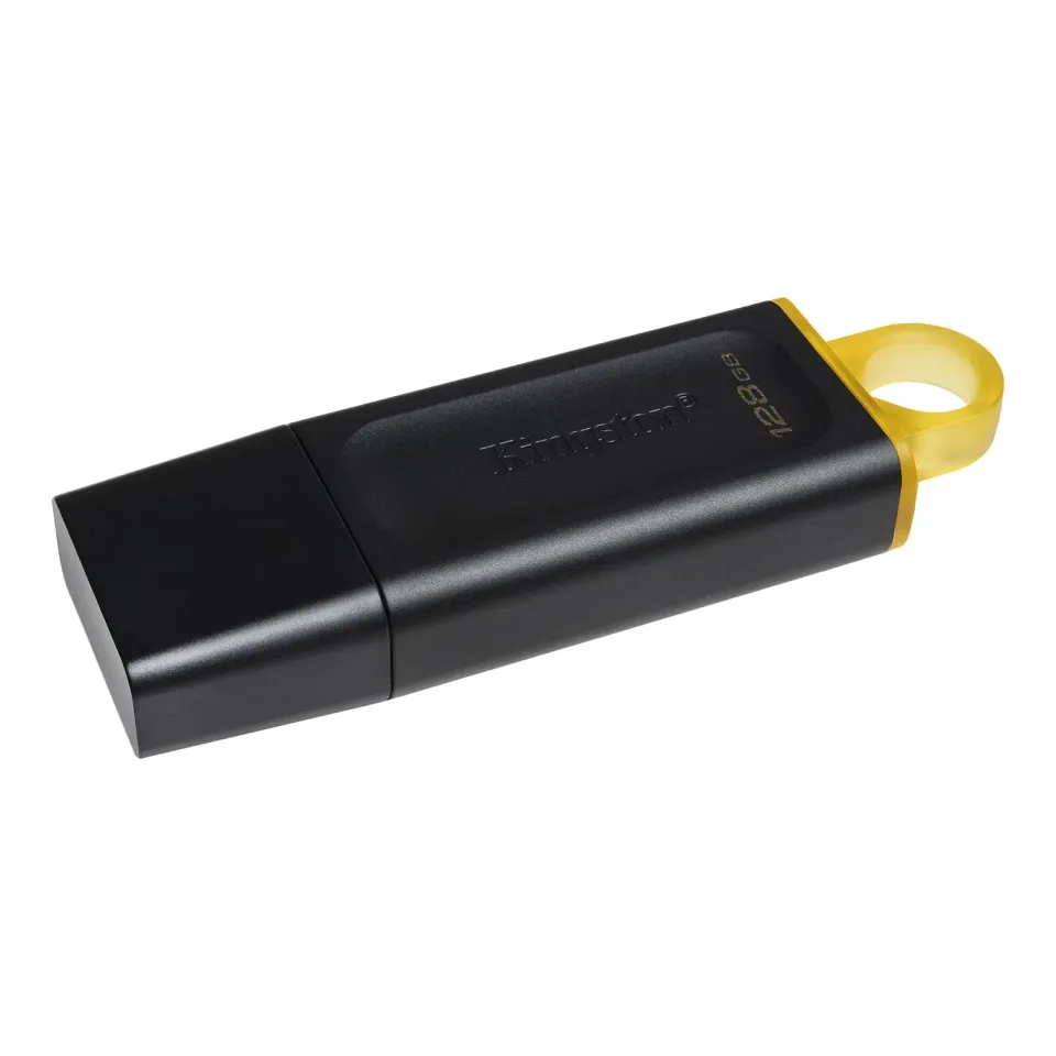KINGSTON 128GB USB3.2 Gen1 DataTraveler Exodia (Black + Yellow)