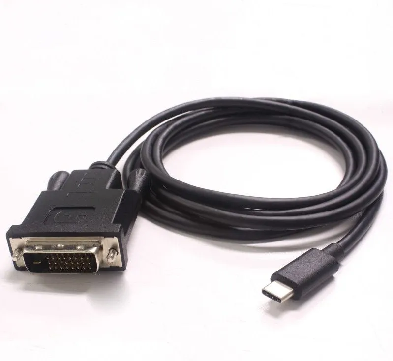 PremiumCord Kabel USB-C na DVI, FullHD@60Hz, 1,8m