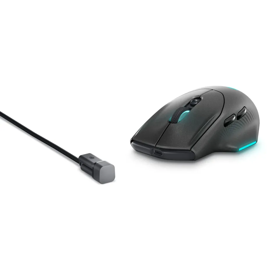 DELL myš Alienware Wireless Gaming Mouse AW620M / bezdrátová/ černá