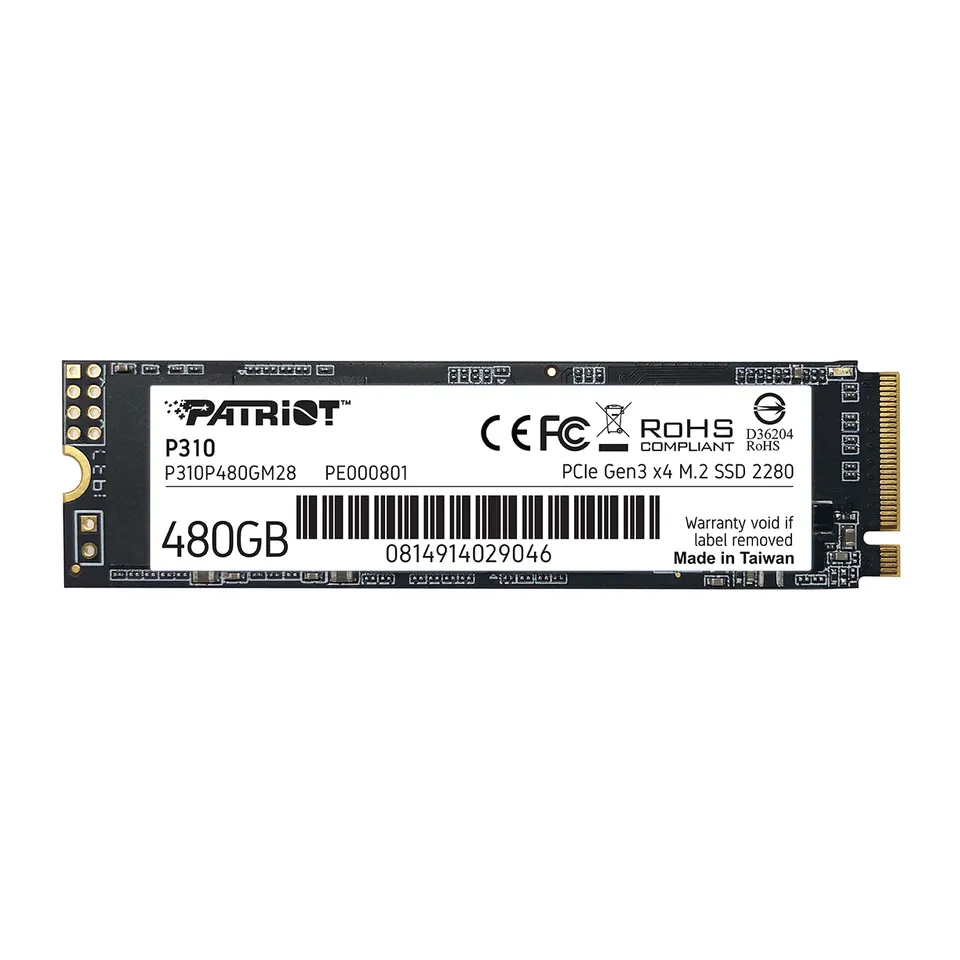 PATRIOT P310/480GB/SSD/M.2 NVMe/5R