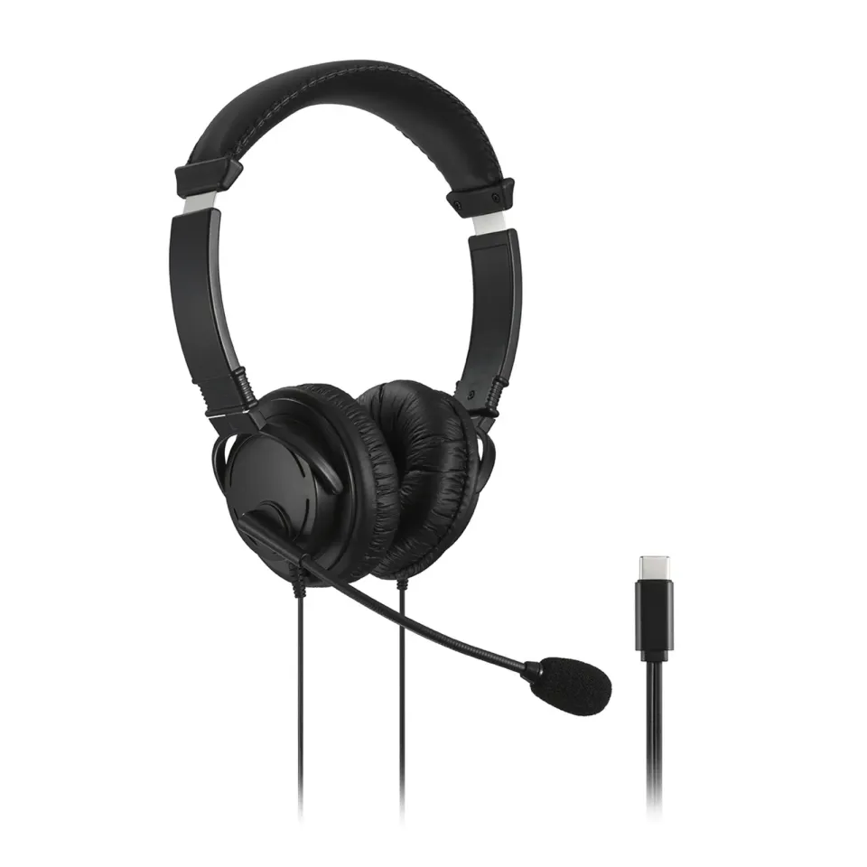 KENSINGTON USB-C Hi-Fi sluchátka s mikrofonem