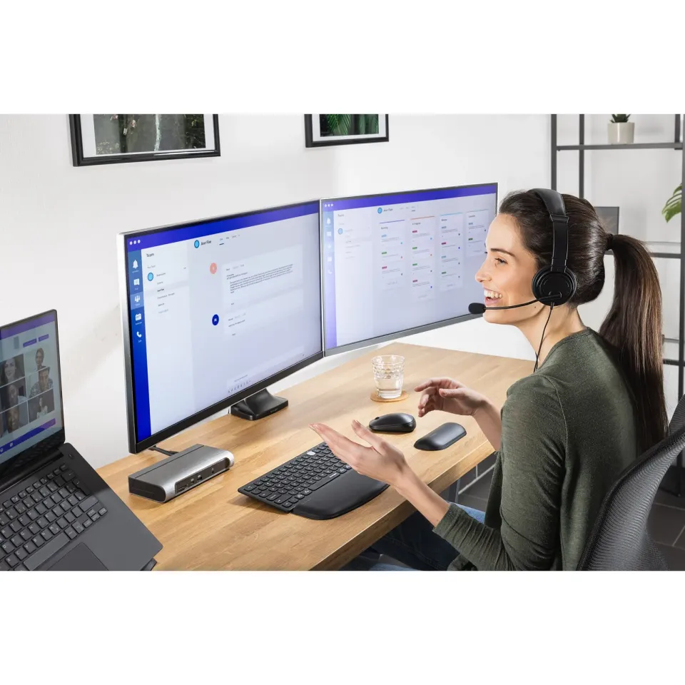 KENSINGTON USB-C Hi-Fi sluchátka s mikrofonem