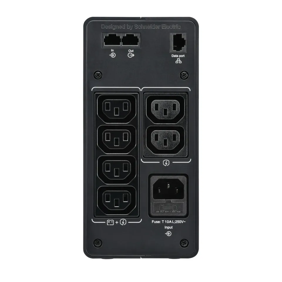 APC Back UPS, 350VA, Tower UPS, 230V, 6x IEC outlets, AVR