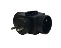 Konnoc DX-RV-2+1 Adapter schwarz