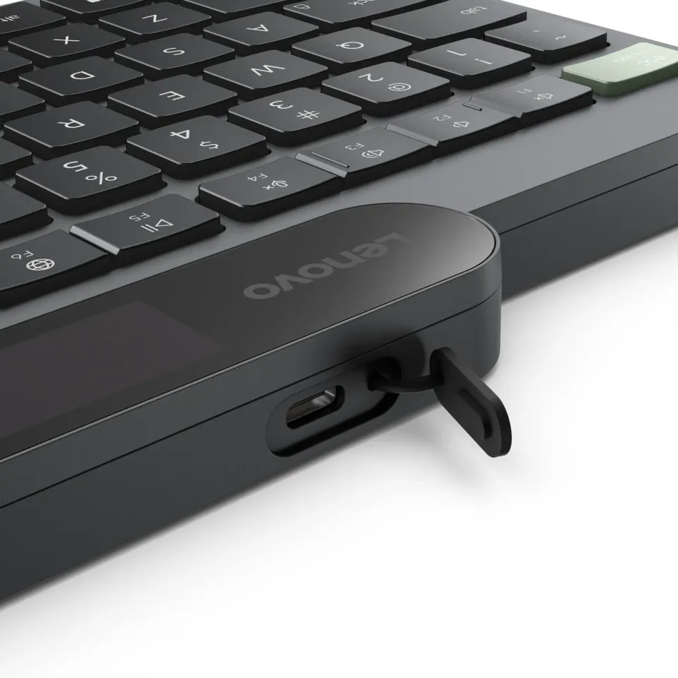 Lenovo Self-Charging Bluetooth Keyboard - Czech