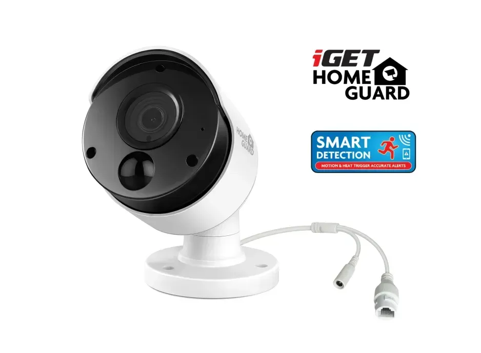 iGET HOMEGUARD HGNVK930CAM - venkovní FullHD kamera s PoE k setu iGET HOMEGUARD