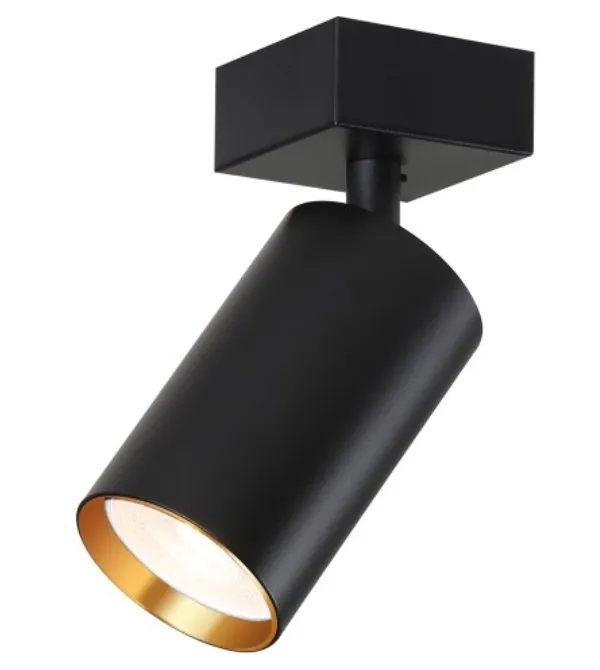 IMMAX NEO PUNTO-1 SMART bodové svítidlo černé zlaté zdroj GU10 4,8W, RGB+CCT, Zigbee 3.0, TUYA