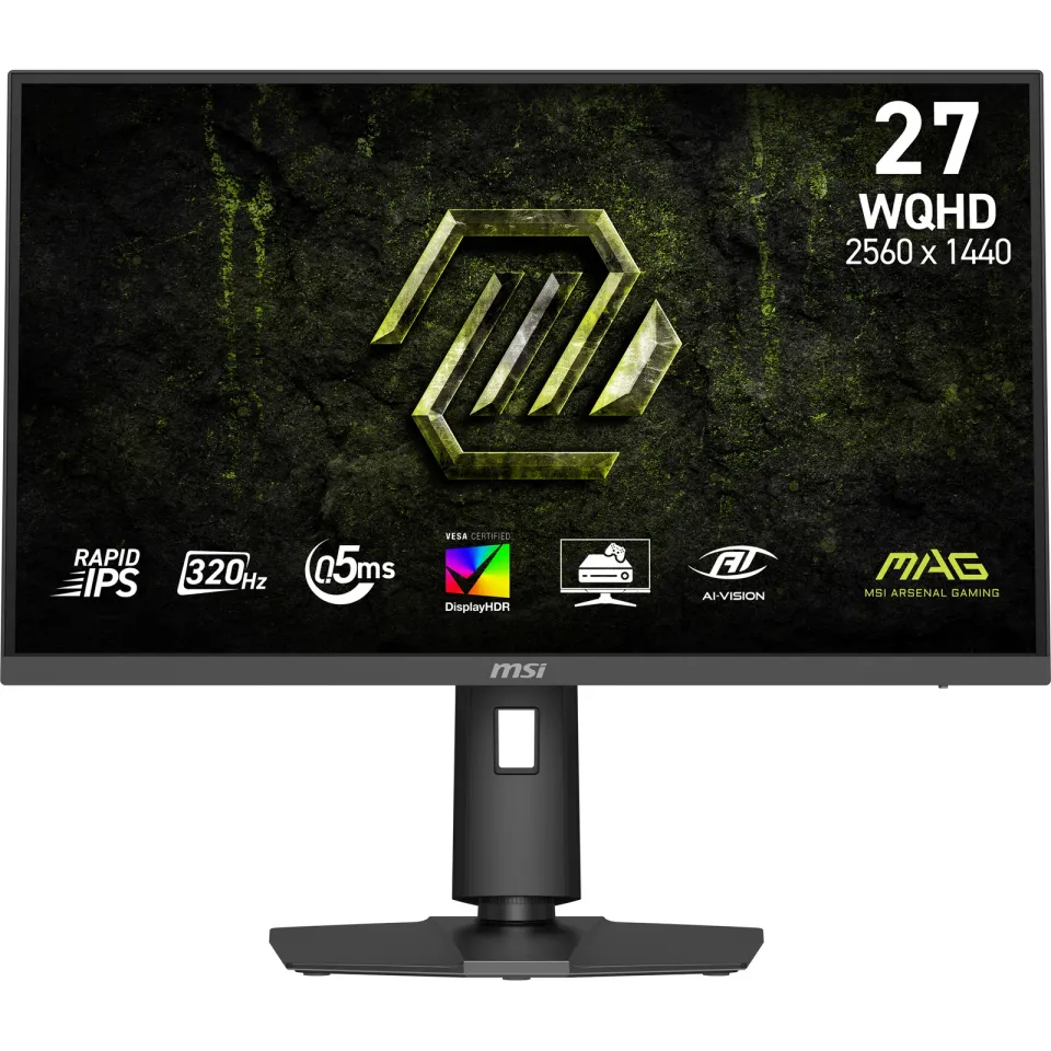 MSI Gaming monitor MAG 274QPF X32,27" Rapid IPS/2560x1440(WQHD)/320Hz/0,5ms/2xHD