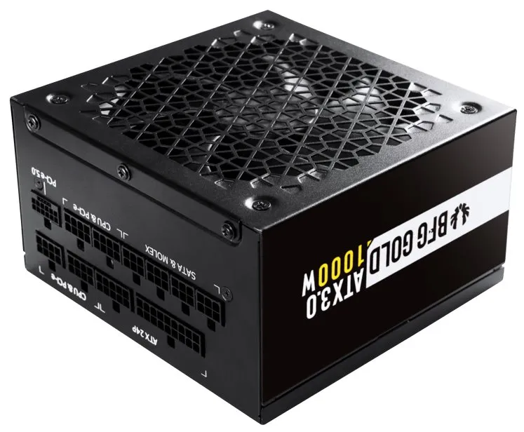 BitFenix zdroj BFG Gold / ATX3.0 / 1000W / 135mm fan / 80 Plus Gold / active PFC / modulární