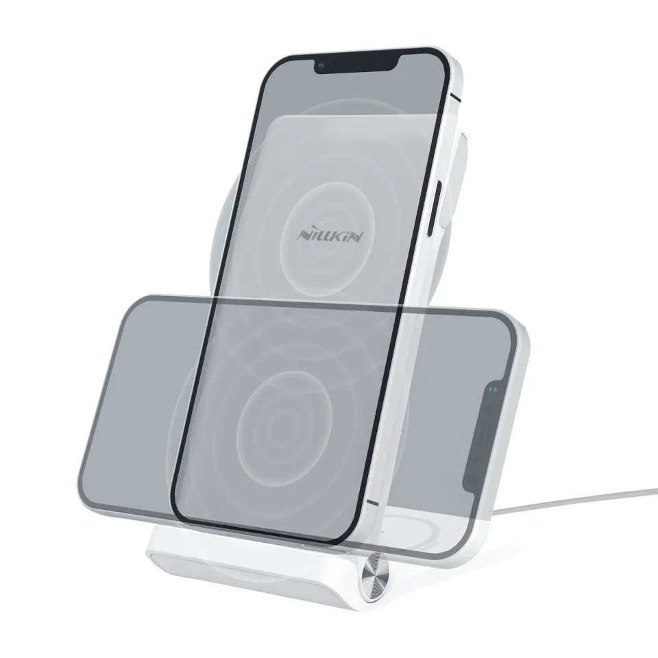 Nillkin PowerTrio 3v1 Bezdrátová Nabíječka pro Apple Watch White (MFI)
