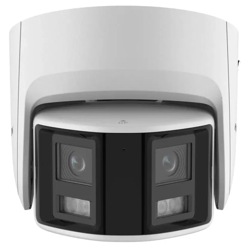 Hikvision DS-2CD2347G2P-LSU/SL(2.8mm)(C) 4MPix IP Turret ColorVu AcuSense pano kamera; LED 30m, WDR 130dB, A/A, Mikrofon