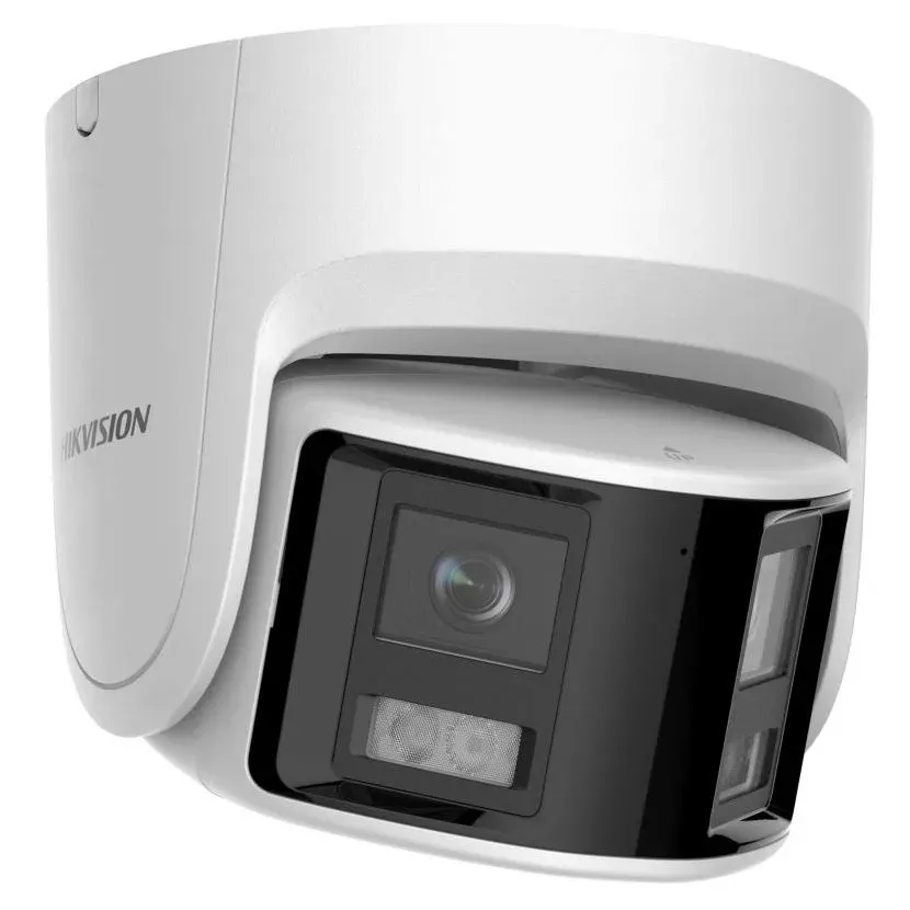 Hikvision DS-2CD2347G2P-LSU/SL(2.8mm)(C) 4MPix IP Turret ColorVu AcuSense pano kamera; LED 30m, WDR 130dB, A/A, Mikrofon