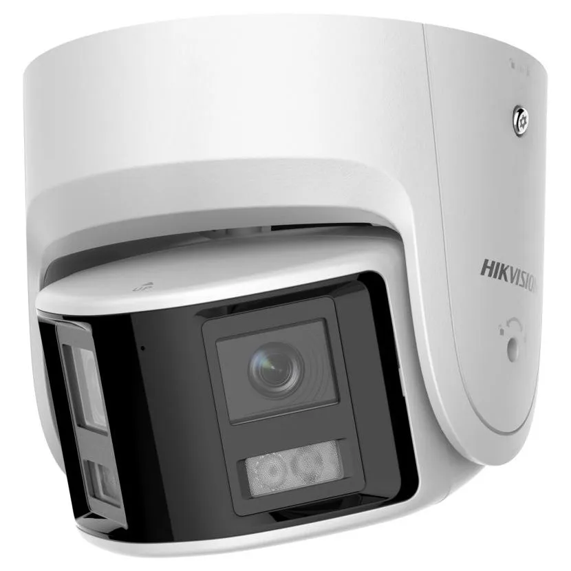 Hikvision DS-2CD2347G2P-LSU/SL(2.8mm)(C) 4MPix IP Turret ColorVu AcuSense pano kamera; LED 30m, WDR 130dB, A/A, Mikrofon
