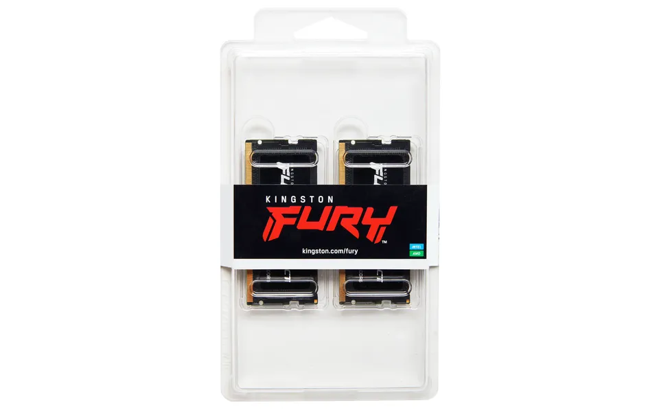 Kingston FURY Impact/SO-DIMM DDR5/64GB/4800MHz/CL38/2x32GB/Black