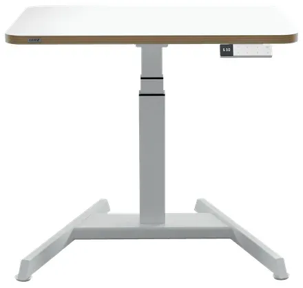 Leitz Ergo výškově nastavitelný elektrický ergonomický stůl, bílý